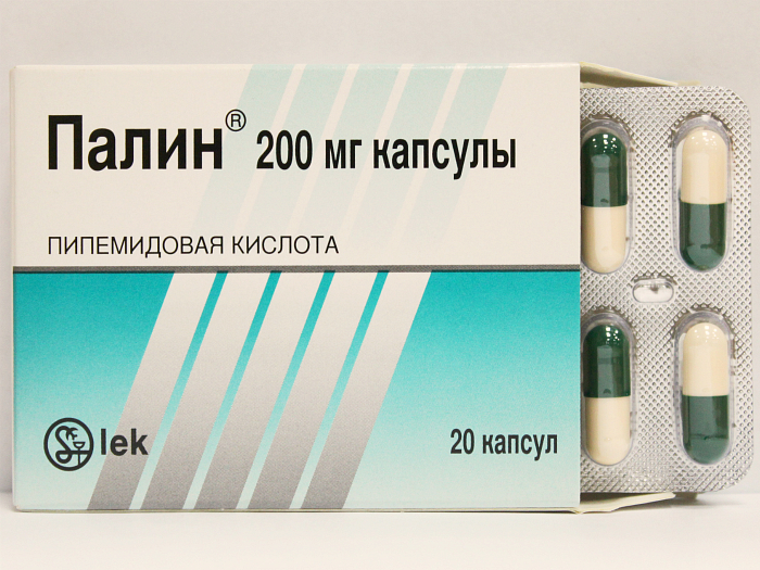 Лечение цистита препаратом Палин в форме свечей, капсул и таблеток