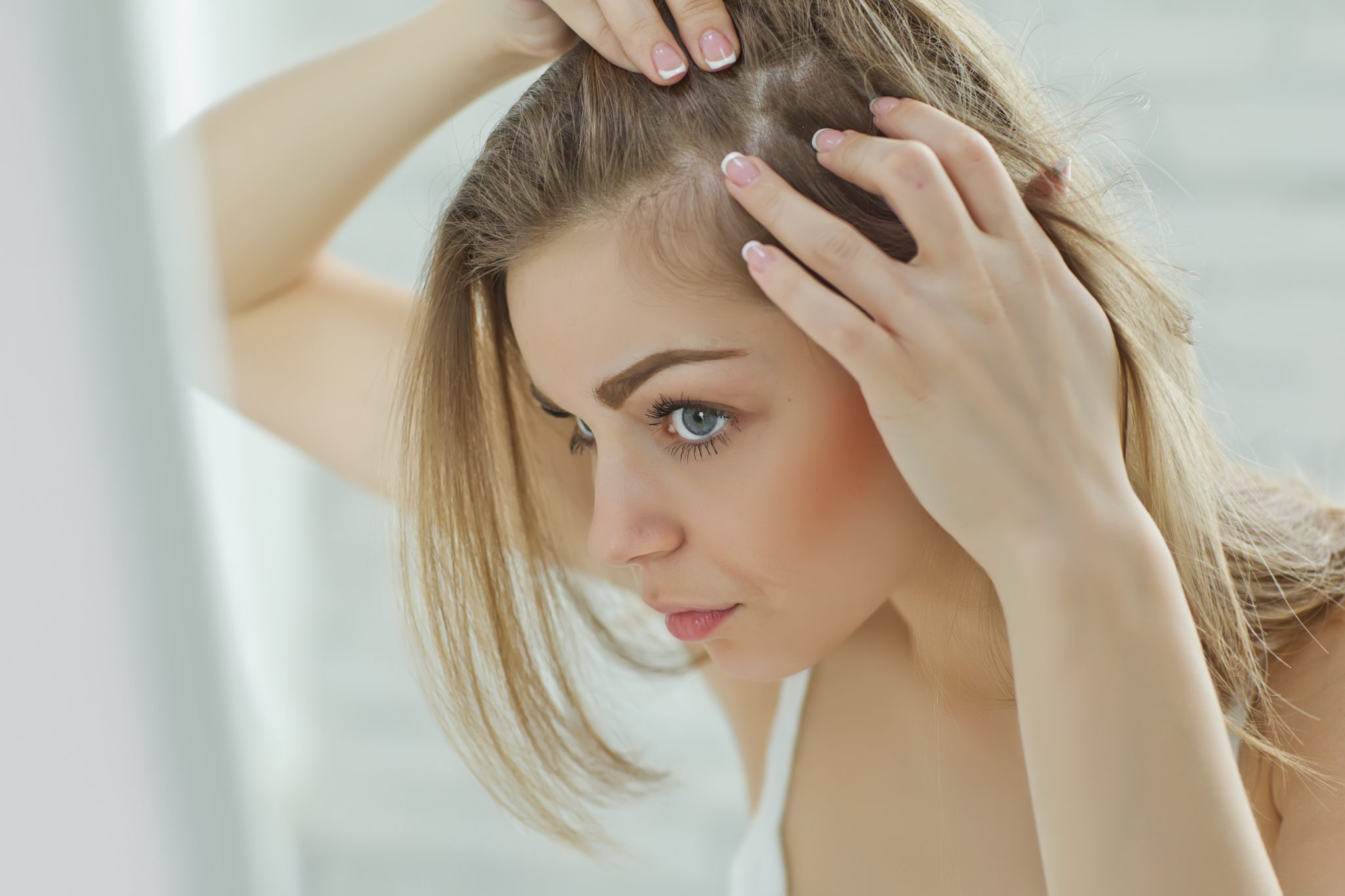 Маскировка алопеции системой волос