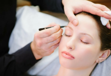 Профессиональное окрашивание бровей в Минске